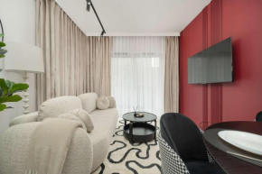 Luksusowy Apartament w Centrum Wrocławia Blisko Parku z Klimatyzacją w Salonie by Noclegi Renters